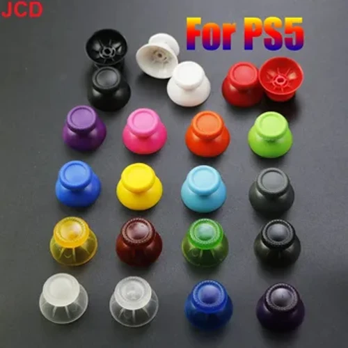 JCD 2ks 3D analogový joystick k ovladači PS5 Analogové krytky pro palce Houbaná herní hlavice Výměna kolébky