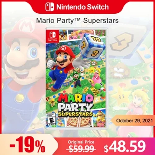 ʻO Mario Party Superstars Nintendo Hoʻololi Pāʻani Kūʻai 100% Kūʻokoʻa Kūʻē Kūʻē Kūʻai Kūʻai Kūʻai Kūʻai Kūʻai Kūʻai Kūʻai no ka Switch OLED Lite