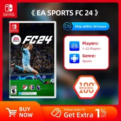 Bargeinion Gêm Nintendo Switch - EA SPORTS FC 24 - Cerdyn Cetris Gemau Corfforol ar gyfer Switch OLED Lite