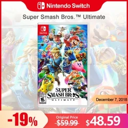 Super Smash Bros Ultimate Nintendo Switch Game Margaí Comhrac Gníomhaíochta agus Genre Multiplayer do Switch OLED Lite Cluiche Console