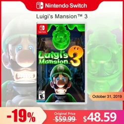 Luigi's Mansion 3 Nintendo Switch Spill Offeren 100% Offiziell Original Physical Game Card Adventure Genre fir Switch OLED Lite