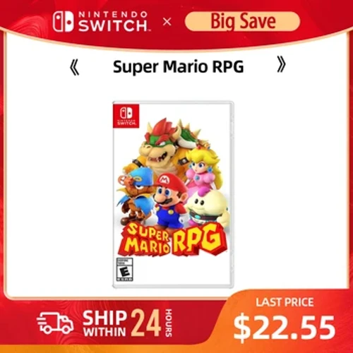 Super Mario RPG - Trò chơi Nintendo Switch Hỗ trợ hộp mực vật lý TV Tabletop Chế độ cầm tay Thẻ trò chơi phiêu lưu nhập vai