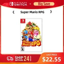 Super Mario RPG - Nintendo Switch Games Physical Cartridge Support TV Tabletop Handheld Mode Rollespill Adventure Game Card