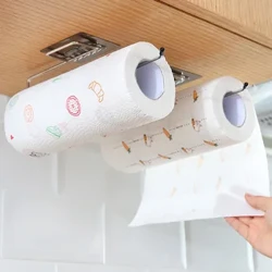 Toalettpappershållare badrum förvaring papper handduk hållare kök vägg krok toalett papper stativ hem arrangör toalett tillbehör