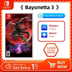 Nintendo Switch — Bayonetta 3 — Nintendo Switch OLED Nintendo Switch Lite Switch spēļu kartei fiziskai