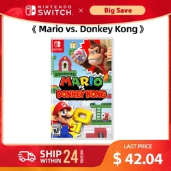 Mario vs. Donkey kong - Nintendo Switch-spillkassett fysisk kortstøtte TV-bord håndholdt modus for bryter OLED Lite