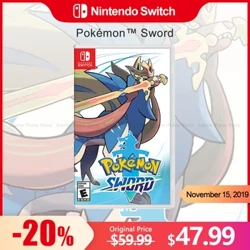 Pokemon Spada Offerte di giochi per Nintendo Switch Gioco di carte fisico originale ufficiale al 100% Genere RPG di avventura per Switch OLED Lite