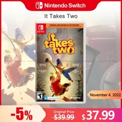 It Takes Two Nintendo Switch Game Deals 100% Official Original Physical Game Card Action Adventure Genre for Switch OLED Lite