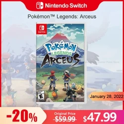 Pokemon Legends Arceus Nintendo Switch Game Deals 100% Official Original Physical Game Card Action Genre for Switch OLED Lite