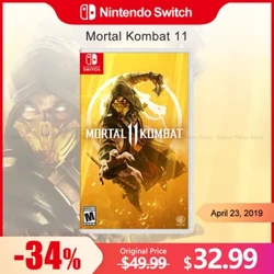 Mortal Kombat 11 Nintendo Switch Game Deals 100% Official Original Physical Game Card Fighting Genre for Switch OLED Lite