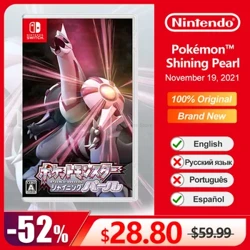 Pokemon Shining Pearl Nintendo Switch Game Deals 100% Official Original Physical Game Card Adventure Genre for Switch OLED Lite