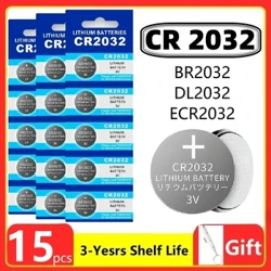 2-60PCS CR2032 CR 2032 Pihi Batila 3V Lithium Battery No ka Kia'i Pa'ani Calculator Kaa Remote Control Pihi Coin Cell