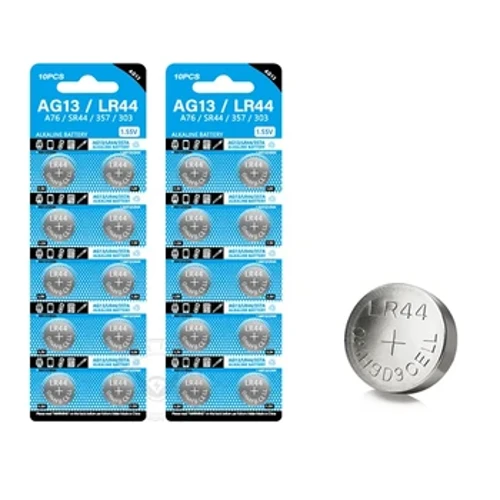 AG13 LR44 A76 357 357A LR1154 SR1154 SR44 1.55V Alkaline Baterya para sa Watch Calculator Car Key Remote Clock Button Cell Cell