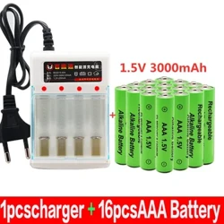 100% Ma'a AAA Fou 3000 MAh Ma'a Toe fa'aleleia AAA 1.5 V 3000 MAh Toe fa'aaogaina Alcalinas Drummey Fou + Ta'avale