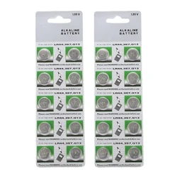 20Pcs LR44 Button Cell ma'a Coin Cell ma'a mo uati Ta'aloga Consoles meapueata Timepieces Power Supply 1.5V Battery