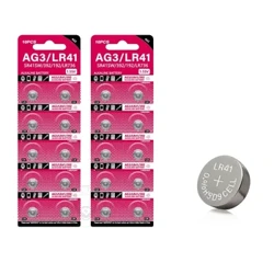 Cell Coin Lithium Battery AG3 1,55 V Button Battery SR41 192 L736 384 SR41SW CX41 LR41 392 Lamp Chain Finger Light Watch