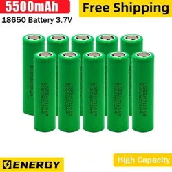 Mới Chính Hãng 18650 Pin 35E 3.7V 5500MAh Xả 18650 Pin Li-ion 3.7V Pin Sạc Cho Đèn Pin Miễn Phí Vận Chuyển