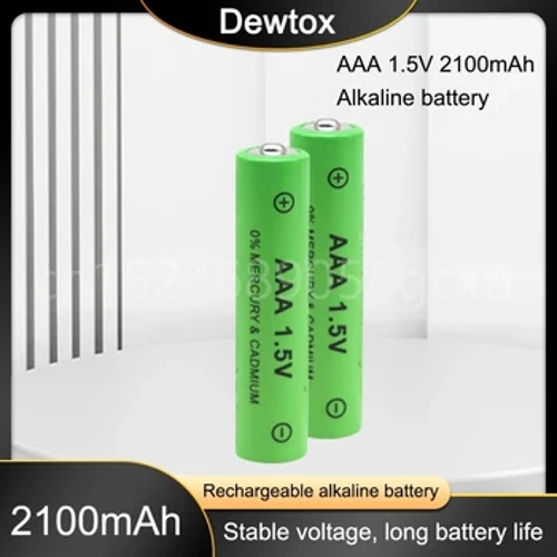 1-2 tk. Uus brändi AAA aku 2100 mAh 1,5 V AAA leelispatarei kaugjuhtimispuldi mänguasjavalgusti jaoks