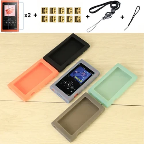 Yumuşak Silikon Koruyucu Kılıf Kapak Sony Walkman NW A55HN A56HN A57HN A50 A55 A56 A57 MP3 MP4 Çalar Kılıfları