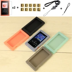 Hoʻopaʻa ʻili hoʻopaʻa i ka ʻili silicone palupalu no Sony Walkman NW A55HN A56HN A57HN A50 A55 A56 A57 MP3 MP4 mea pāʻani.