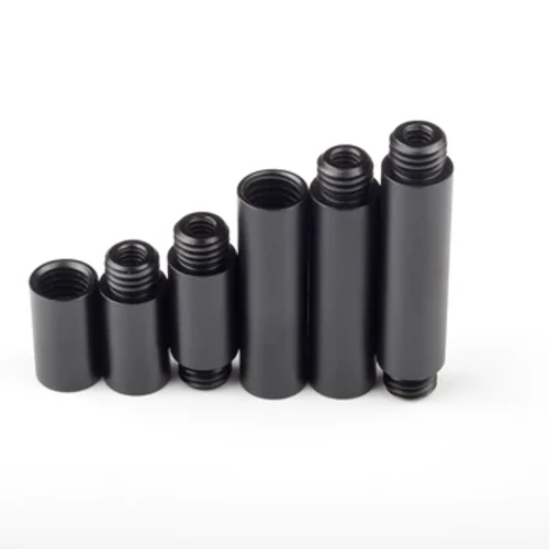 Rail de Tube en aluminium M12 de 1 pouce 2 pouces de Long, diamètre d'extrémité de 15mm, pour plate-forme DSLR 4K 8K, système de Support de caméra à Film, trépied LWS