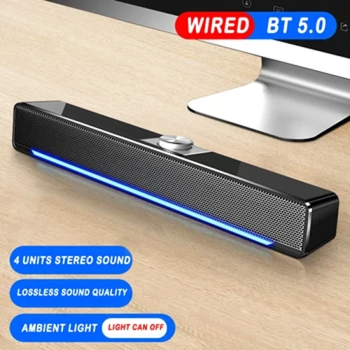 Home Theater Sound System Computer Speakers No PC Me Microphone TV Soundbar Box Radio Music Center Boom Box Column