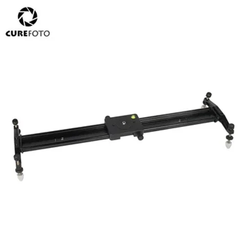 CUREFOTO 24"/60CM DSLR Camera Track Dolly Slider Video Stabilization Smooth Rail System For Photography Video Вантажопідйомність 6 кг