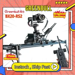 Greenbull BX20-RS2 Motorlu Hızlandırılmış ve Video Çekimli Kamera Kaydırıcı Raylı Dolly Kaydırıcı Ray Sistemi