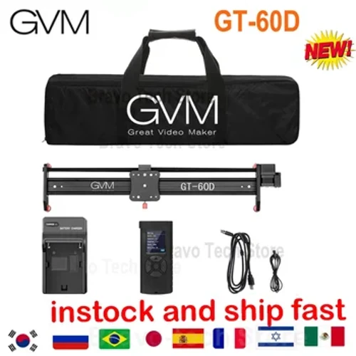 GVM GT-60D 27 inisi masini meapueata fa'ase'e vitio ala ala o Dolly Aluminum Alloy ma le Pulea mamao.