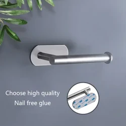 Gan Balla Punching Sealbhóir Páipéir Leithris Feistithe Rustproof Anticorrosion Cruach Dhosmálta Seomra Folctha Cistine Sealbhóir Rolla Páipéir Leithris