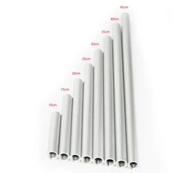 15 20 25 30 35 45Cm Nhôm OD 15Mm Cần Ống FR Pro Chân Máy Ảnh Hỗ Trợ Hệ Thống Đường Sắt giàn Khoan Mờ Hộp Theo Tập Trung Chất Lỏng Đầu