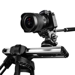 Micro 2 Camera Slider Track Dolly Slider Rail System Professionell Portable Mini Travel Video Slider Fir DSLR BMCC RED ARRI mini
