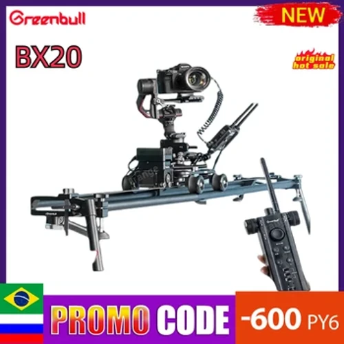 Greenbull BX20 Camera Slider Track Dolly Slider Rail System with Motorized Time Lapse and Video Shot