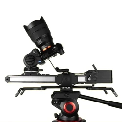 Моторизиран Micro 2 Camera Slider Track Dolly Motor Slider Rail System Преносим видео плъзгач за пътуване за DSLR BMCC RED ARRI Mini