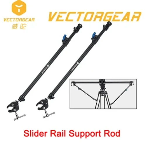 Vectorgear Camera Video Slider Rail Support Rod for Slider Dolly Rail Track Photography Dslr კამერა აძლიერებს სტაბილიზატორის სისტემას