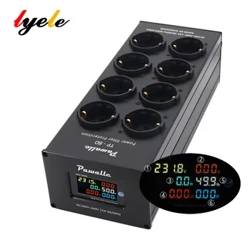TP80 Bộ lọc năng lượng ổ cắm Giảm nhiễu Giảm quá tải Bảo vệ Điện áp Hiển thị chức năng Bộ khuếch đại âm thanh Bảng phích cắm Châu Âu