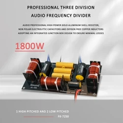 Stage High Power háromutas Splitter High and Low Sound System Crossover Filtering Crossover Stage Performance KTV Singing Weddin