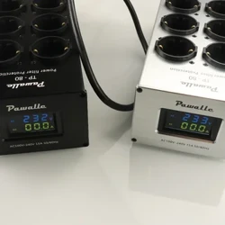 Safon Ewropeaidd 8-did 15 Amp 100-240 folt Hidlo Pŵer Graddfa Soced Purifier Pŵer