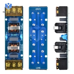 6A/25A Papan Filter Daya EMI Frekuensi Tinggi Dua Tahap Pasokan Daya Low Pass Modul Filter Manajemen Daya Filter EMI