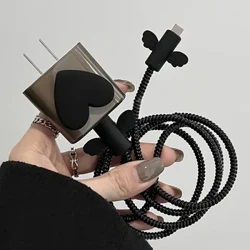 Polnilnik Kabel Zaščita Za iphone 11 12 18W 20W Polnilnik PD Data Line Spiral Winder Zaščita Za Apple Pro Max Protector