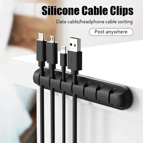 Cáp Tổ Chức Cáp USB Dây Giữ Chuột Tai Nghe Tai Nghe Dây Sạc Bảo Vệ Bàn Cuốn Gọn Kẹp Quản Lý Cáp