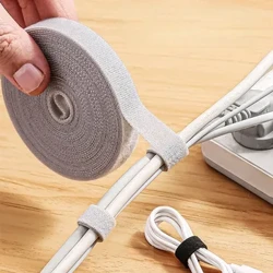 2/5M Cáp Tổ Chức Quản Lý Cáp Dây Cuốn Băng Tai Nghe Chụp Tai Chuột Quản Lý Dây Bảo Vệ Cho iPhone Xiaomi Samsung