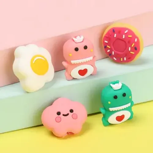 Cable Bite Cartoon Cute Cable Protector Wire Winder Data Line Cord Para sa USB Charging Protective Cover Winder Organizer