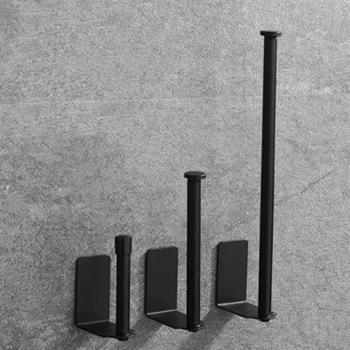 Sealbhóir Páipéir Leithris Féin Ghreamaitheacha Wall Mount No Punching Cruach Dhosmálta Dáileoir Rolla Tuáille Tuáille do Chistin Seomra Folctha