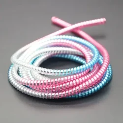 1.4M Laser USB Laden Data Line Kabel Protector Drot Cord Schutz Wrap Kabel Winder Organizer Fir iPhone Fir Xiaomi