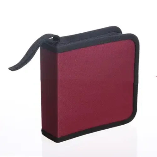 40PCS CD DVD DISCS OXFORD Handvesker DVD CD Lagring Case CD/DVD CASE CD CASE Lagring DVD Arrangør Case DVD Booklettholder