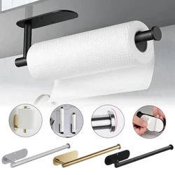 Itsylaite wc -paperi ruostumattomasta teräksestä valmistettu pyyhepidike Ei reikä reikä keittiö kylpyhuoneen wc -säilytysteline seinälle kiinnitetty pidike
