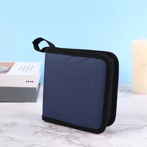 1PC 40Tablets CD DVD Discs Oxford Handbags Storage Case CD/DVD Case CD Case Storage DVD Organizer Case DVD Booklet Holder