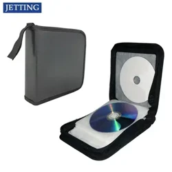 40 Achos Bag Storio CD Disg Dwbl-ochr Albwm Cartref Blwch Trefnydd DVD