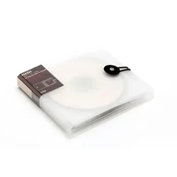Di Động 12 Chiếc DVD CD Đựng CD/DVD Ví Đựng Sách Tập Sách CD Tay Túi Nhựa Album hộp Trường Hợp Có Khóa